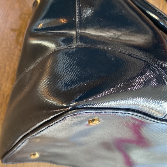 Tory Burch matching navy bag and wallet - Picture 14 of 15